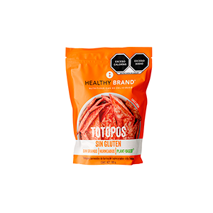 Totopos veganos horneados chile limón Healthy Brand 100g