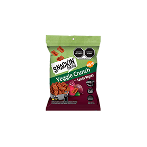 Veggie crunch salsas negras betabel y garbanzo Snackin 35g