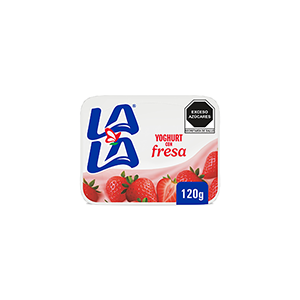 Yoghurt batido fresa LALA 120g