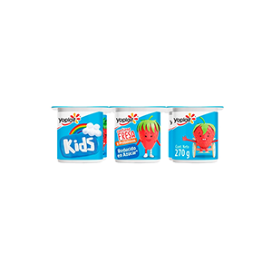 Yoghurt batido fresa Yoplait Kids 270g