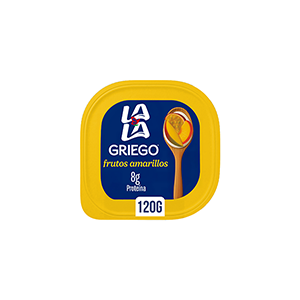 Yoghurt batido griego frutos amarillos LALA 120g