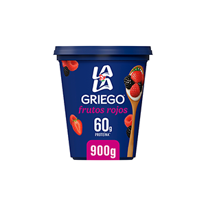Yoghurt batido griego frutos rojos LALA 900g