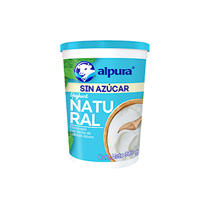 Yoghurt batido natural Alpura 900g