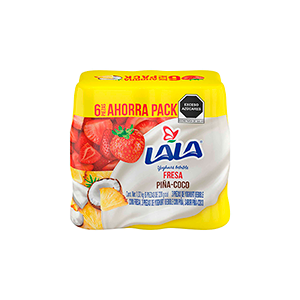 Yoghurt bebible surtido LALA 220g / 6pz