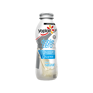Yoghurt doble cero natural bebible Yoplait 242g