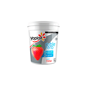 Yoghurt doble cero fresa Yoplait 1kg