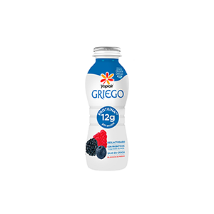 Yoghurt griego bajo en grasa moras bebible Yoplait 220g