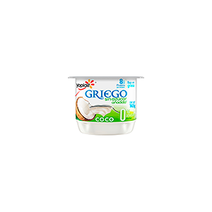 Yoghurt griego batido sin azúcar coco Yoplait 145g