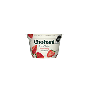 Yoghurt griego fresa 0% grasa Chobani 150g
