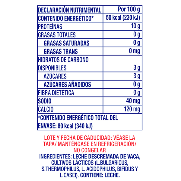 Yoghurt griego natural sin azúcar 0% grasa Fage 150g - 2