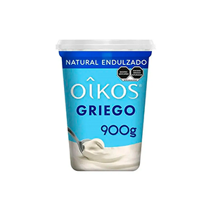 Yoghurt griego natural Oikos 900g